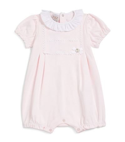 Paz Rodriguez Baby Girls Pink Cotton Shortie