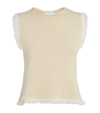 BARRIE CASHMERE-COTTON TANK TOP