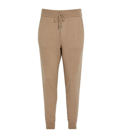 Ralph Lauren Purple Label Wool-cashmere Jogger Pant In Classic Tan