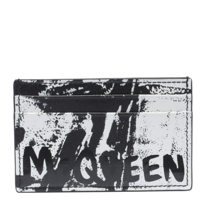 ALEXANDER MCQUEEN ALEXANDER MCQUEEN LOGO PRINTED CARDHOLDER