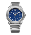 BVLGARI STAINLESS STEEL OCTO ROMA AUTOMATIC WATCH 41MM