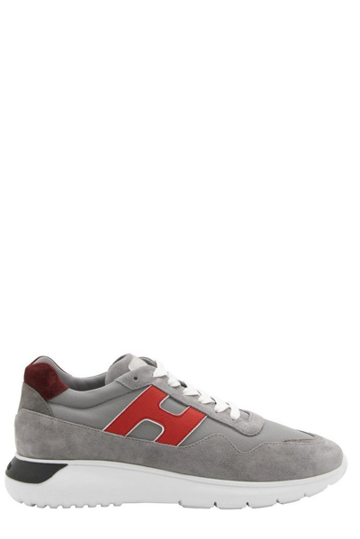 Hogan Interactive 3 Lace-up Sneakers In Grey