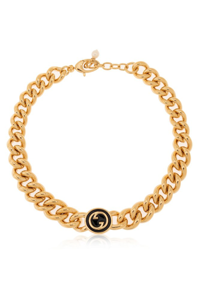 Gucci Blondie Chain Necklace In Gold