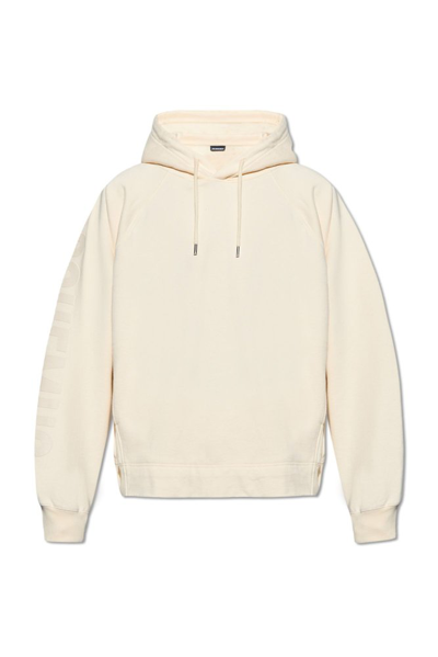 JACQUEMUS JACQUEMUS TYPO DRAWSTRING HOODIE