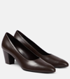 THE ROW LUISA 65 LEATHER PUMPS