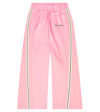 Palm Angels Logo Wide-leg Track Pants In Pink