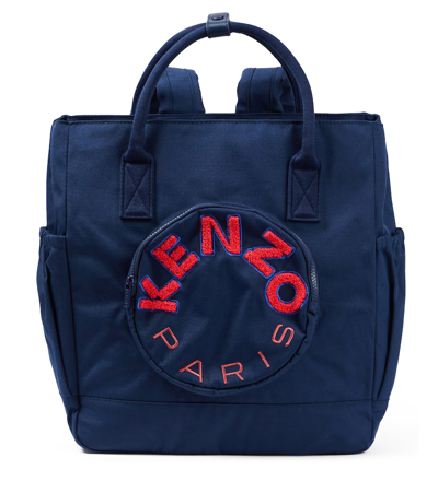 Kenzo Logo妈咪包 In Navy