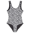 MARC JACOBS LOGO PRINTED SWIMSUIT