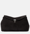 TOTÊME T-LOCK SUEDE CLUTCH