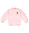 Dolce & Gabbana Logo Bomber Jacket In Pink