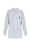 KENZO KENZO BOKE FLOWER EMBROIDERED BUTTONED SHIRT