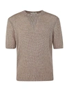 FILIPPO DE LAURENTIIS FILIPPO DE LAURENTIIS SHORT SLEEVE ROUND NECK PULLOVER CLOTHING