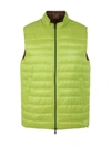 Herno Men's Nylon Ultralight Reversible Gilet In Yellow & Orange