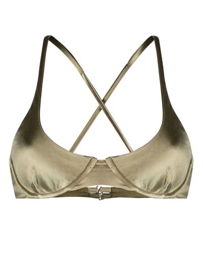 Isa Boulder Heart Top Clothing In Goldgrass