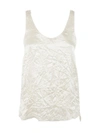 Lanvin Ivory Viscose Top In White