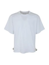 Sacai Nylon Twill And Cotton Jersey T In White
