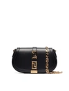 VERSACE VERSACE COW LEATHER CROSSBODY BAG BAGS