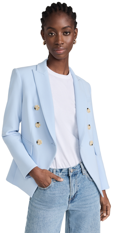 Veronica Beard Miller Dickey Jacket In Ice Blue