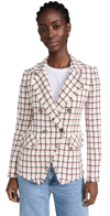 Veronica Beard Taja Dickey Jacket In Ecru Multi