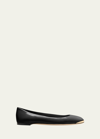 Giuseppe Zanotti Amur 2.0 Ballet Flats In Nero