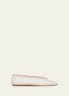 Le Monde Beryl Luna Mesh Ballerina Flats In Grey