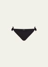 Valimare Women's Milos Low-rise String Bikini Bottom In Black