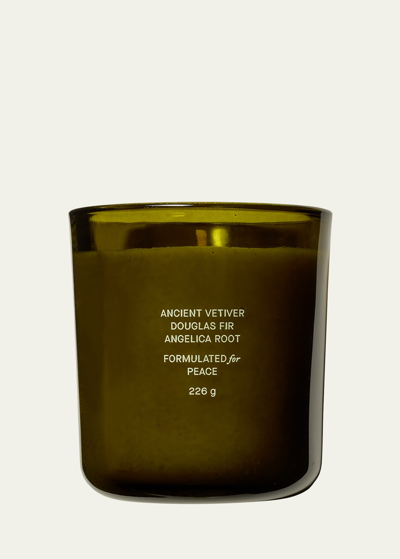 Flamingo Estate Clarity Douglas Fir & Ancient Vetiver Candle, 8 Oz. In Green