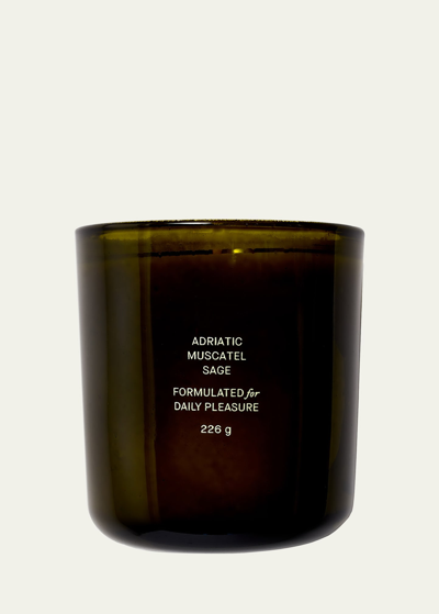 Flamingo Estate Adriatic Muscatel Sage Candle, 8 Oz. In Brown