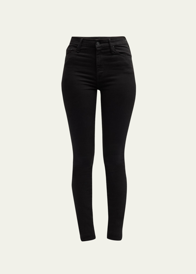 MOTHER HIGH WAISTED LOOKER SKIMP SKINNY JEANS