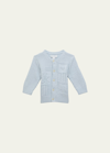 RALPH LAUREN BOY'S CARDIGAN W/ BEAR INTARSIA