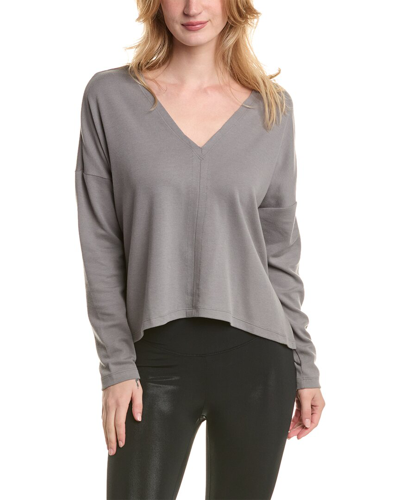 Cosabella Michi Double V Top In Grey