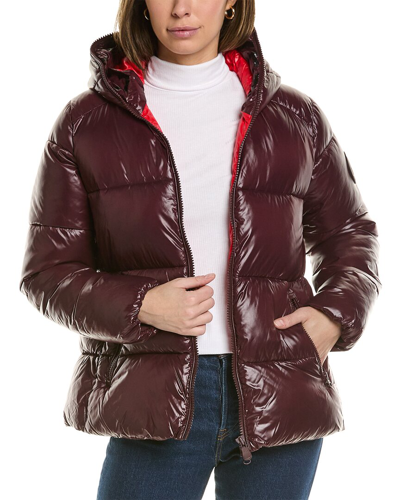 Save The Duck Lois Short Jacket In Red