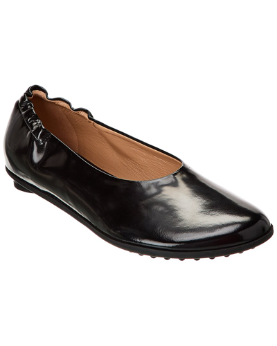 Bottega Veneta Atomic Lambskin Leather Ballerina Flats In Black