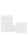 Superior Jacquard And Solid Super Absorbent 12pc Towel Set