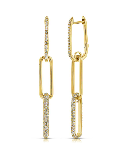 Sabrina Designs 14k 0.60 Ct. Tw. Diamond Link Dangle Earrings