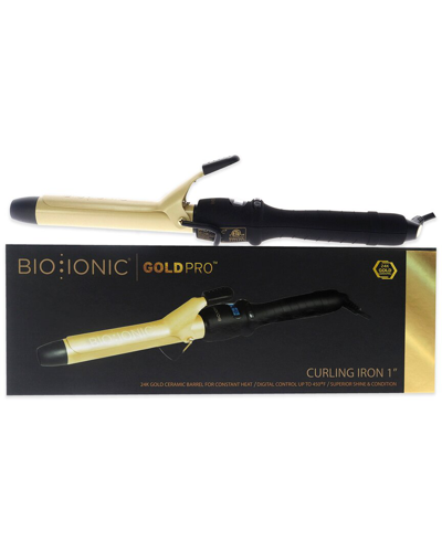 Bio Ionic Gold Pro Curling Iron In Black