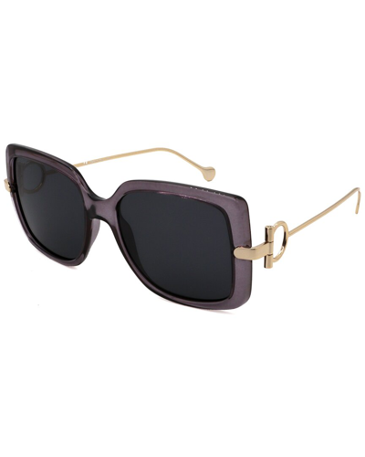 Ferragamo Women's Sf913s 55mm Sunglasses In Grey