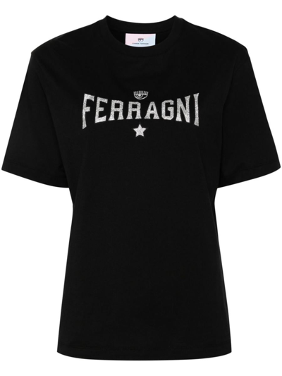 Chiara Ferragni T-shirts And Polos In Black