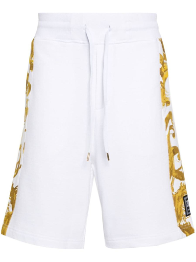 Versace Jeans Couture Shorts In White