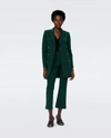 Diane Von Furstenberg Juno Pants In Green