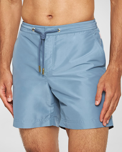 Orlebar Brown Men's Bulldog Drawcord Swim Shorts In Wish Blue