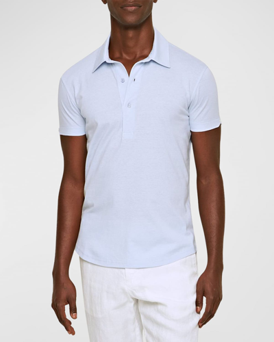 Orlebar Brown Sebastian Short-sleeve Polo Shirt In Hush