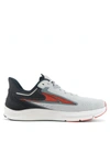 Altra Men's Torin 6 Running Shoes - Medium Width In Gray/red In Multi