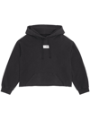 Mm6 Maison Margiela Numeric Hoodie In Black