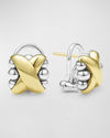 Lagos Embrace Omega Earrings In Silver