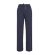 BRUNELLO CUCINELLI CABLE-KNIT SEQUINNED SWEATPANTS