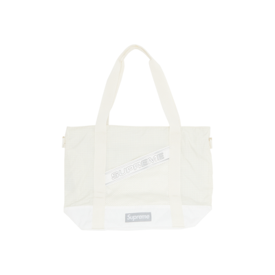 Pre-owned Supreme Tote Bag 'white'