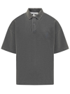 JW ANDERSON JW ANDERSON LOGO EMBROIDERED POLO SHIRT