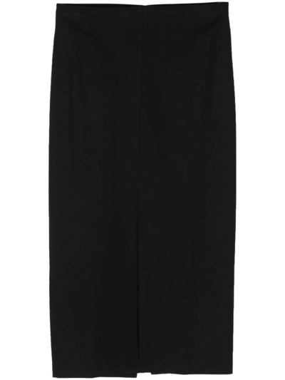 Filippa K Jersey Pencil Skirt Clothing In Black