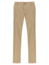 Jacob Cohen Bobby Slim-fit Cotton Chinos In Beige